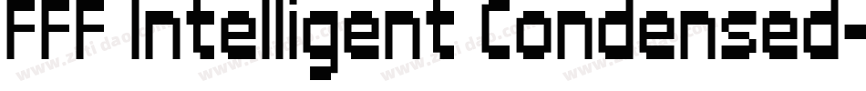 FFF Intelligent Condensed字体转换